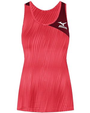 Mizuno Amplify Tank Top - Red