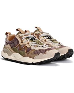 Flower Mountain Lenzan Lilac/ Trainers - Brown
