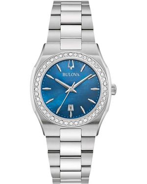 Bulova Surveyor Watch 96R246 Stainless Steel - Blue