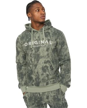 Crosshatch Bardon Hoodie - Green