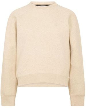 BOSS Crew Neck Raglan Sleeve Sweatshirt - Natural