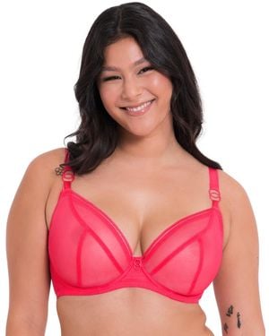 Curvy Kate Lifestyle Plunge Bra - Pink