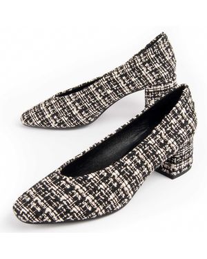 Montevita Nussia Heeled Shoe - Black