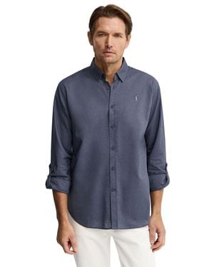 POLO CLUB Long Sleeve Regular Fit Shirt Shirt-L-S23 - Blue