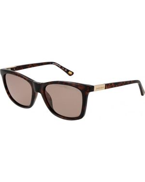 Skechers Se6360 5452H 54 52H Sunglasses - Brown