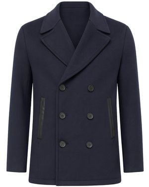 Ted Baker Aldovie Coat Wool - Blue
