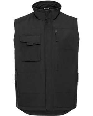 Russell Heavy Duty Gilet - Black