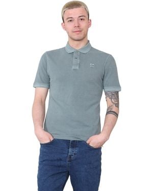 Marks & Spencer M&S Ss Polo Shirt - Blue