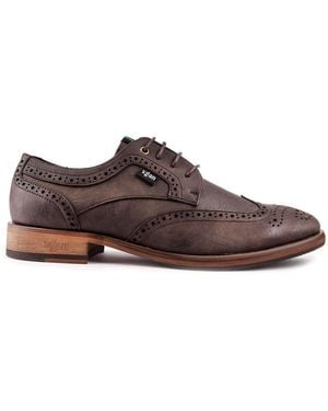 V.Gan Vegan Barley Brogue Shoes - Brown