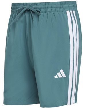adidas Essentials 3 Stripes Shorts - Blue