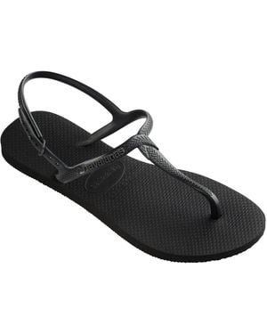 Havaianas Hav. Twist 35 36 Flip Flops - Black