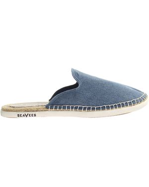 Seavees Ocean Park Mule Espadrilles - Blue