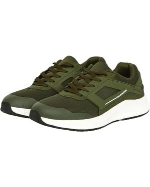 Crosshatch Holywell Flyknit Trainers - Green