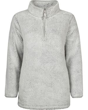 Heat Holders Ladies Thermal Tracksuit Set With Soft Top & Bottoms Warm Loungewear For Winter - Grey