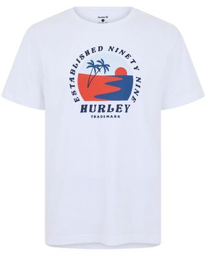 Hurley Sunrise Ss T Sn99 - White