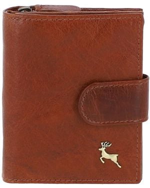 Ashwood Leather 'G-Purse' Vintage Wash Real Wallet Purse - Brown