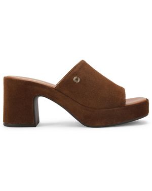 Carvela Kurt Geiger Suede Letizia Mule Mules - Brown