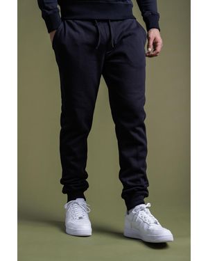 French Connection Cotton Blend Joggers - Blue