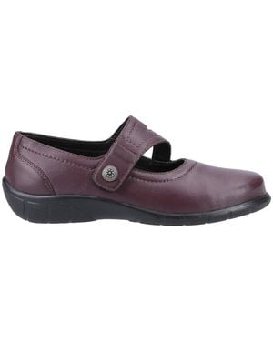 Fleet Foster Ethel Memory Foam Shoes - Black
