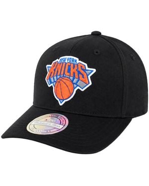 Mitchell & Ness Nba New York Knicks Chrome Logo Cap - Black