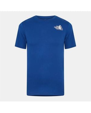 The North Face Regular Fit Crew Neck Short Sleeve T-Shirt - Blue