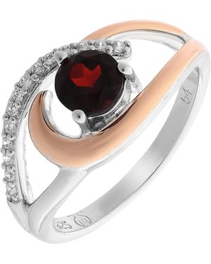 Orphelia 925 Sterling Ring - Metallic