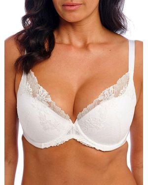 Wacoal Most Divine Plunge Bra - White