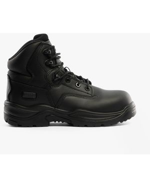 Magnum Precision Sitemaster Adults Safety Boots Leather - Black