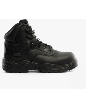 Magnum Precision Sitemaster Adults Safety Boots Leather - Black