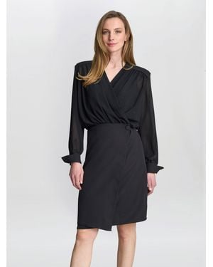 Gina Bacconi Rae Sequin 2 Piece Dress - Black