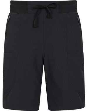 Mountain Warehouse Ladies Ridge Stretch Superslim Shorts () - Black