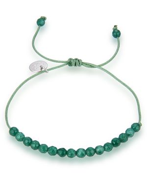 Luxenter Aquisa 925 Sterling Zilveren Armband - Groen
