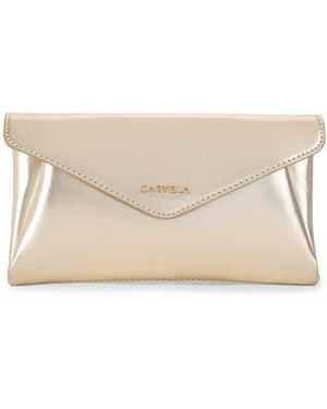 Carvela Kurt Geiger Megan Envelope Clutch Bag - Natural