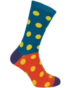 Mr Heron Bamboesokken Met Nieuw Patroon Voor - Blauw