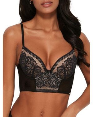Gossard Encore Longline Bra - Black