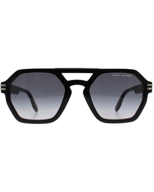 Marc Jacobs Round Dark Gradient 587/S - Black