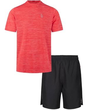 Luke 1977 'S Twenty Four Seven T-Shirt And Short Set - Red