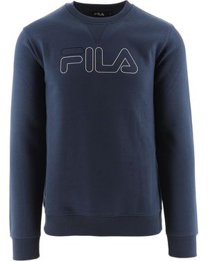 Fila Vintage Jude Sweatshirt - Blue