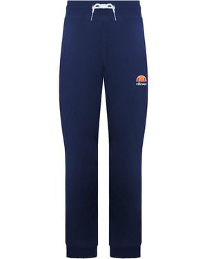 Ellesse Logo Track Trousers Cotton - Blue