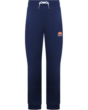 Ellesse Logo Track Trousers Cotton - Blue