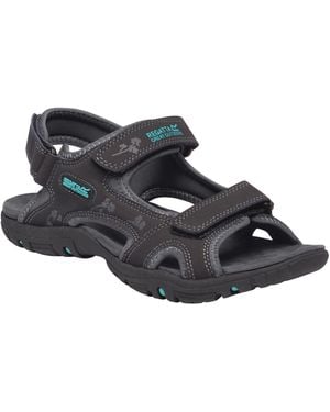 Regatta Ladies Haris Sandals (Ash/Ceramic) - Black