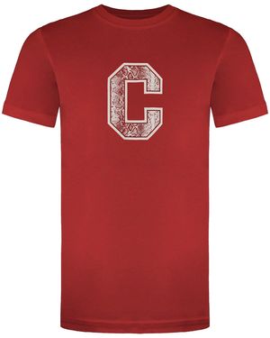 PUMA Clyde X Undefeated T-Shirt Cotton - Red
