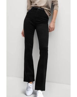 Secret Label Magic Shaping High Waist Flare Jeans Cotton - Black