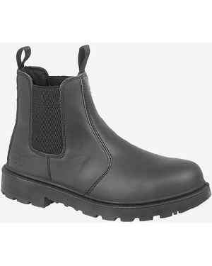 Grafters Grinder Safety Dealer Boots - Black
