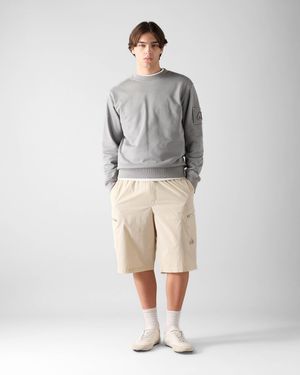 Moose Knuckles Hartsfield Crew Neck Sweatshirt - Grey