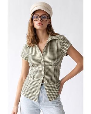 MixRay Cotton Blouse - Natural