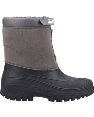 Cotswold Ladies Venture Waterproof Winter Boots - Grey
