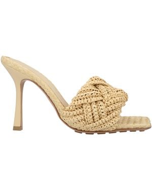 Bottega Veneta Lido Mule Viscose - Metallic