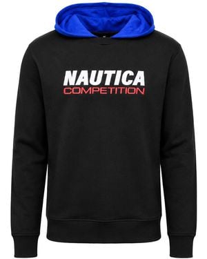 Nautica Brook Oversized Hoodie Cotton - Black