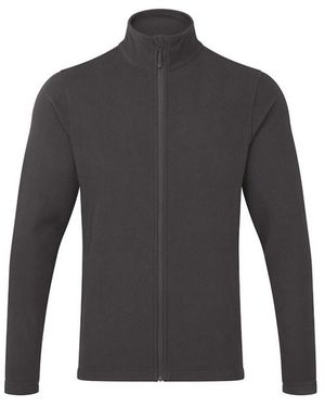 PREMIER Recyclight Microfleece Full Zip Jacket (Dark) - Grey